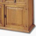 Aparador Rustico Mejicano 2 Puertas 2 Cajones Madera Maciza