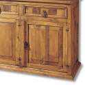 Aparador Rustico Mejicano 3 Puertas 3 Cajones Madera Maciza