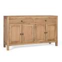 Aparador Rustico Mindi 2 Cajones 4 Puertas Serie Ammon