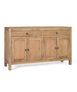 Aparador Rustico Mindi 2 Cajones 4 Puertas Serie Ammon
