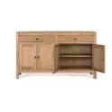Aparador Rustico Mindi 2 Cajones 4 Puertas Serie Ammon