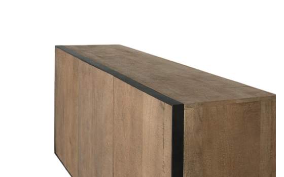 Aparador Rustico Moderno 3 Puertas en Mango Serie Aoiz