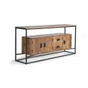 Aparador Salón Industrial 3 Puertas 2 Cajones Serie Arcino