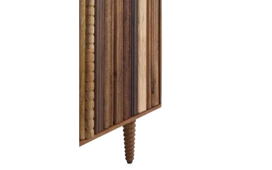 Aparador Salón Multicolor 3 Puertas Diseño Moderno Alatic