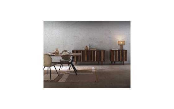 Aparador Salón Multicolor 3 Puertas Diseño Moderno Alatic