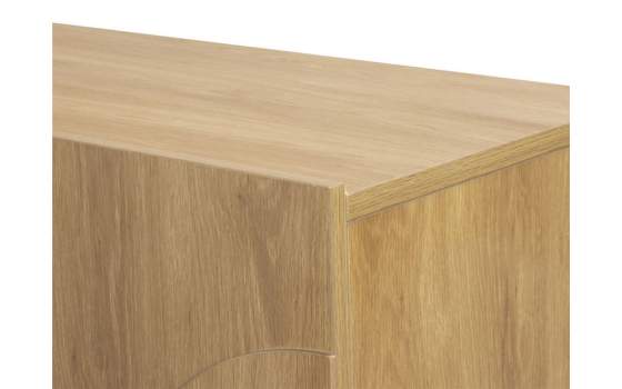 Aparador Salon 3 Puertas Estilo Actual Roble Laminado Ajober