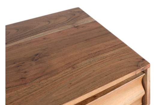 Aparador Salon Actual 3 Puertas Madera de Acacia Serie Alicock