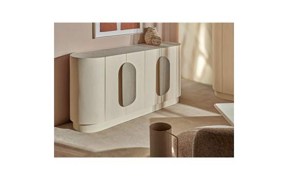 Aparador Salon Comedor Diseño Actual 4 Puertas Tellus