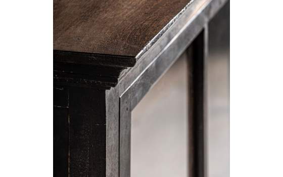 Aparador Salon Contemporaneo 2 Puertas Cristal Serie Nuchis