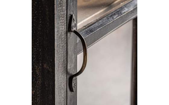 Aparador Salon Contemporaneo 2 Puertas Cristal Serie Nuchis