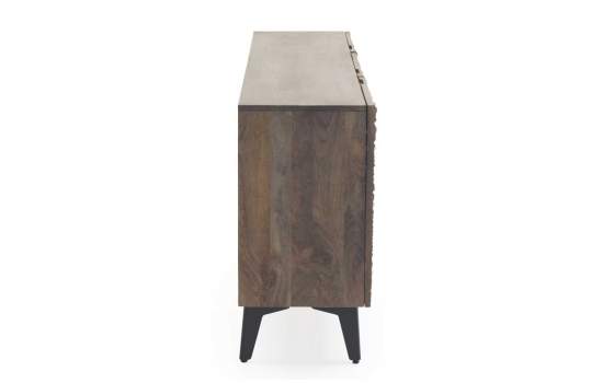 Aparador Salon Contemporaneo 3 Puertas Serie Anbly