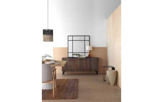 Aparador Salon Contemporaneo 3 Puertas Serie Anbly