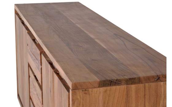 Aparador Salon Madera Acacia Estilo Actual Aratany