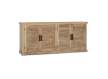 Aparador Salon Madera Natural Grande 4 Puertas Serie Ardisna