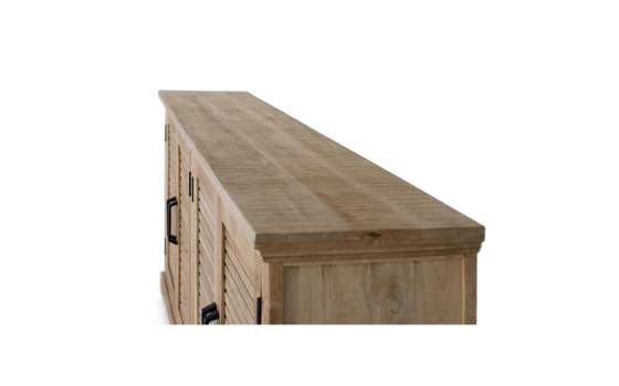 Aparador Salon Madera Natural Grande 4 Puertas Serie Ardisna