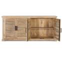 Aparador Salon Madera Natural Grande 4 Puertas Serie Ardisna