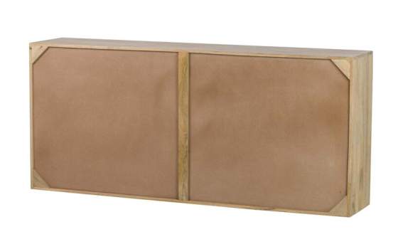 Aparador Salon Rustico Actual 4 Puertas Acristaladas Serie Felo