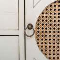 Aparador Vintage Blanco 2 Cajones 2 Puertas Serie Rivazza