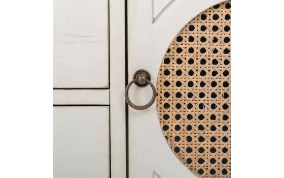 Aparador Vintage Blanco 2 Cajones 2 Puertas Serie Rivazza