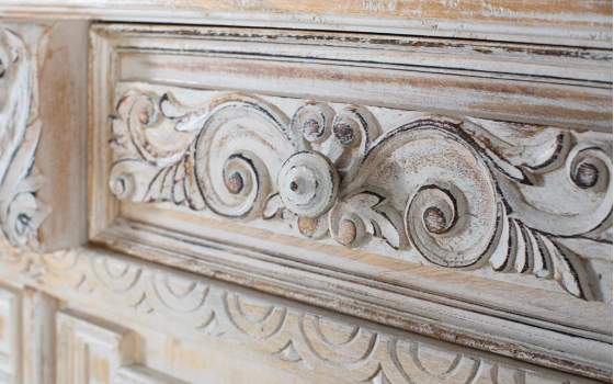 Aparador Vintage Blanco Decape 4 Puertas 4 Cajones Atriadas Aparador Vintage Blanco Decape 4 Puertas 4 Cajones Atriadas