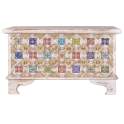 Arcon Baul Oriental Madera Rustica Colores Serie Allegra