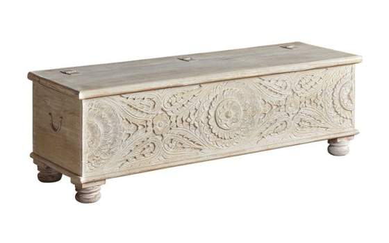 Arcon Rustico Tallado Desgastado Abalar