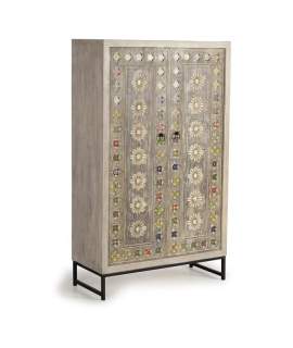 Armario 2 Puertas Estilo Oriental Industrial Serie Aechaga
