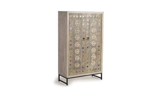 Armario 2 Puertas Estilo Oriental Industrial Serie Aechaga