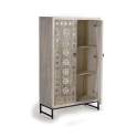 Armario 2 Puertas Estilo Oriental Industrial Serie Aechaga