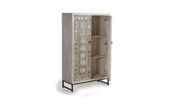 Armario 2 Puertas Estilo Oriental Industrial Serie Aechaga