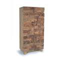 Armario 2 Puertas Madera Reciclada Rustica Serie Ratrasa