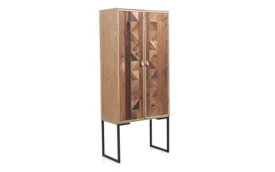 Armario 2 Puertas Tablas Recicladas Serie Aerts