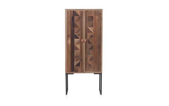 Armario 2 Puertas Tablas Recicladas Serie Aerts