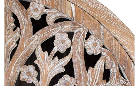 Armario 2 Puertas Talladas Blanco Decape Serie Amored