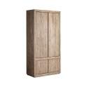 Armario 4 Puertas Estilo Rustico Madera Olmo Cotswolds