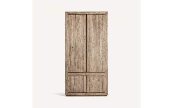 Armario 4 Puertas Estilo Rustico Madera Olmo Cotswolds