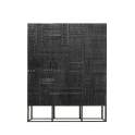 Armario Aparador Oriental Etnico 3 Puertas Serie Jeroglifico