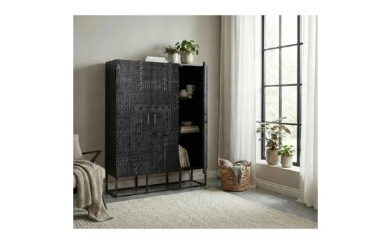 Armario Aparador Oriental Etnico 3 Puertas Serie Jeroglifico