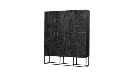 Armario Aparador Oriental Etnico 3 Puertas Serie Jeroglifico