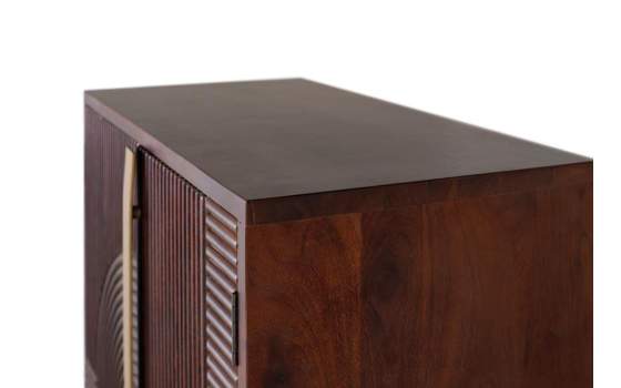 Armario Bajo Bar Madera Colonial Actual 2 Puertas Aterian