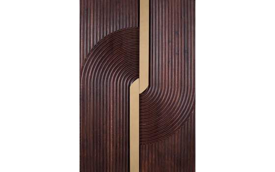 Armario Bajo Bar Madera Colonial Actual 2 Puertas Aterian