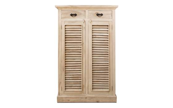 Armario Bajo Recibidor en Madera Natural 2 Puertas Rustic