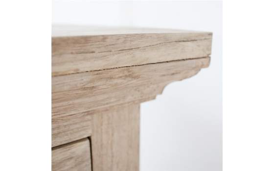 Armario Bajo Recibidor en Madera Natural 2 Puertas Rustic