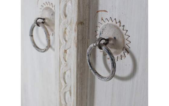 Armario Boda Oriental Blanco Decape 2 Puertas Serie Aorien