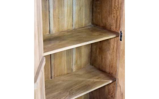 Armario Chino 2 Puertas Decoradas Madera Mango Serie Altheer