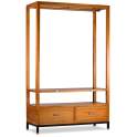 Armario Colgador 2 Cajones Estilo Industrial Serie Madhu