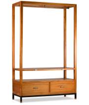 Armario Colgador 2 Cajones Estilo Industrial Serie Madhu