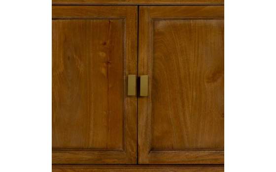 Armario Colonial 4 Puertas Madera Maciza Serie Albre