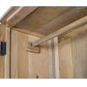 Armario Contemporaneo 2 Puertas Madera Mango Adyer