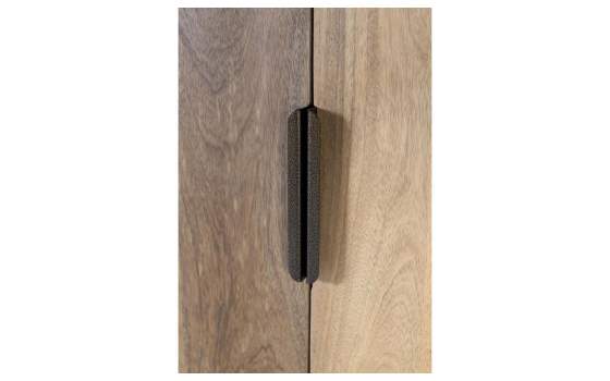 Armario Contemporaneo 2 Puertas Madera Mango Adyer